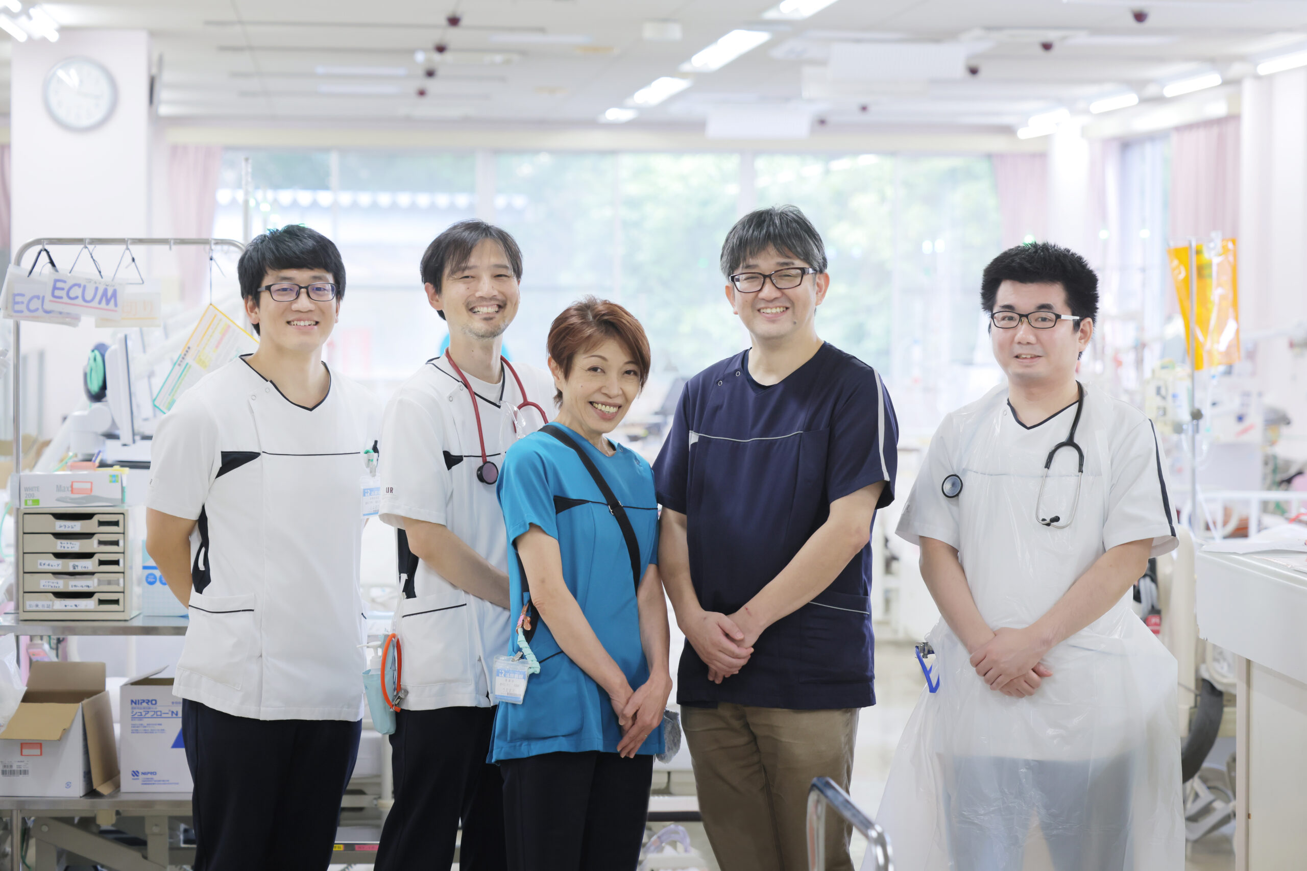 京都府京都市左京区岩倉にある医療法人寿尚会洛陽病院 透析センターで働く職員