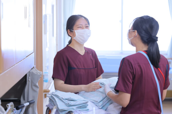 京都府京都市左京区岩倉にある医療法人寿尚会洛陽病院で働く看護助手・ケアスタッフ